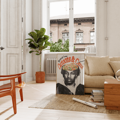 Kendrick Lamar - Cartoons & Cereal Poster - Posters, Prints & Wall Art | HYPE Posters