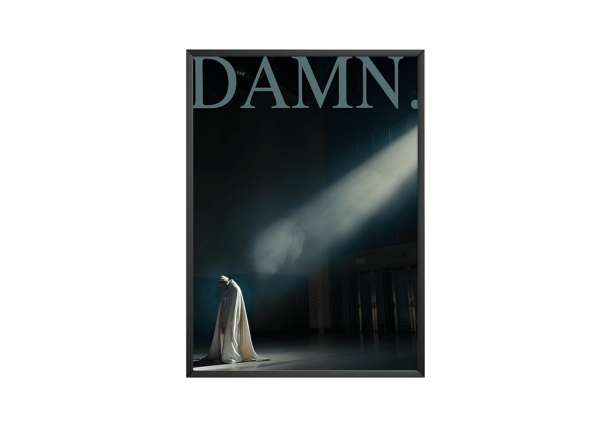 Kendrick Lamar 'DAMN' Bible Poster - Posters, Prints & Wall Art | HYPE Posters