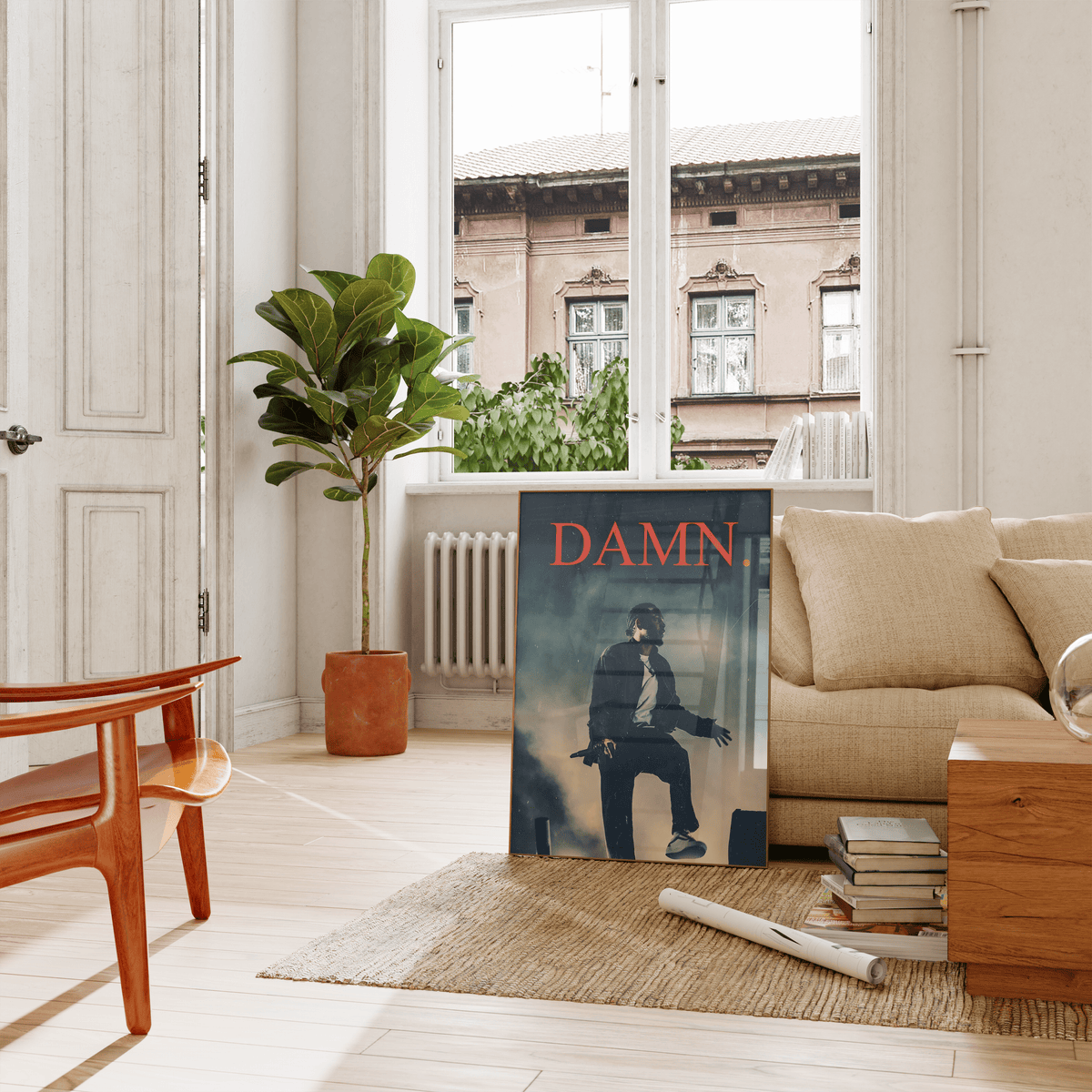 Kendrick Lamar 'Damn' Stage Poster - Posters, Prints & Wall Art | HYPE Posters