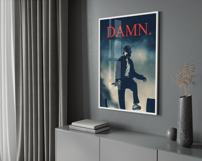 Kendrick Lamar 'Damn' Stage Poster - Posters, Prints & Wall Art | HYPE Posters