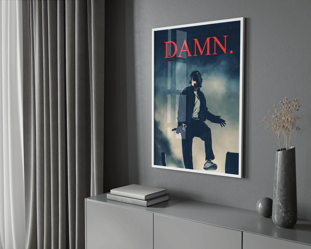 Kendrick Lamar 'Damn' Stage Poster - Posters, Prints & Wall Art | HYPE Posters