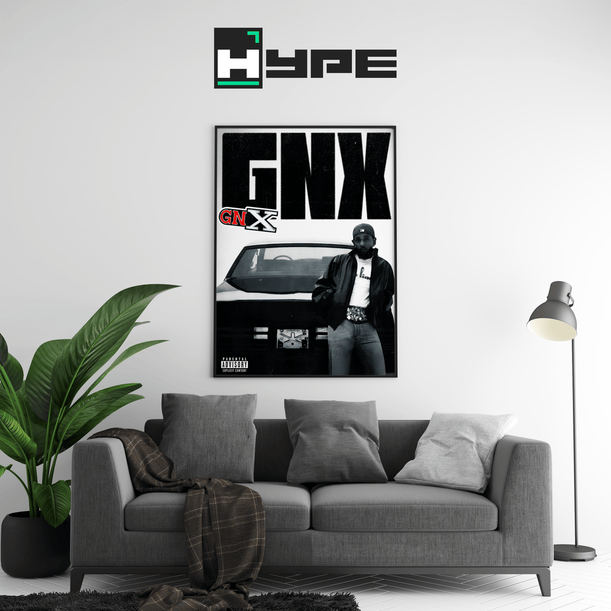 Kendrick Lamar GNX Poster - Posters, Prints & Wall Art | HYPE Posters