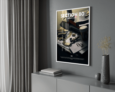 Kendrick Lamar 'Section 80' Poster - Posters, Prints & Wall Art | HYPE Posters