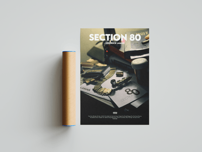Kendrick Lamar 'Section 80' Poster - Posters, Prints & Wall Art | HYPE Posters