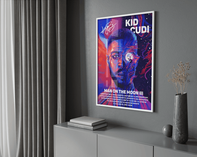 Kid Cudi - "Man On The Moon III" Signature Poster - Posters, Prints & Wall Art | HYPE Posters