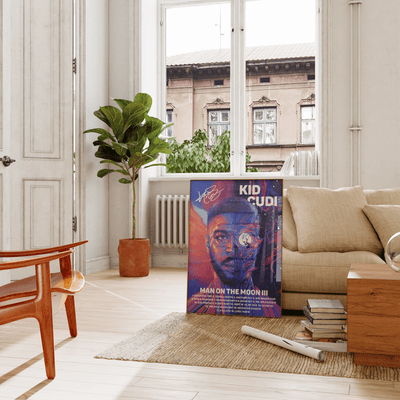 Kid Cudi - "Man On The Moon III" Signature Poster - Posters, Prints & Wall Art | HYPE Posters