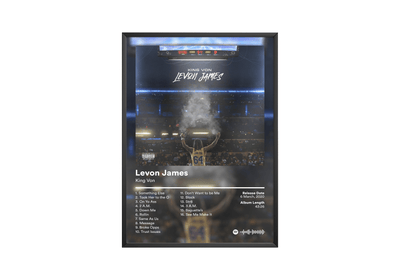 King Von 'Levon James' Album Poster - Posters, Prints & Wall Art | HYPE Posters