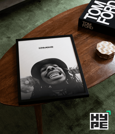 Knucks B&W Poster - Posters, Prints & Wall Art | HYPE Posters