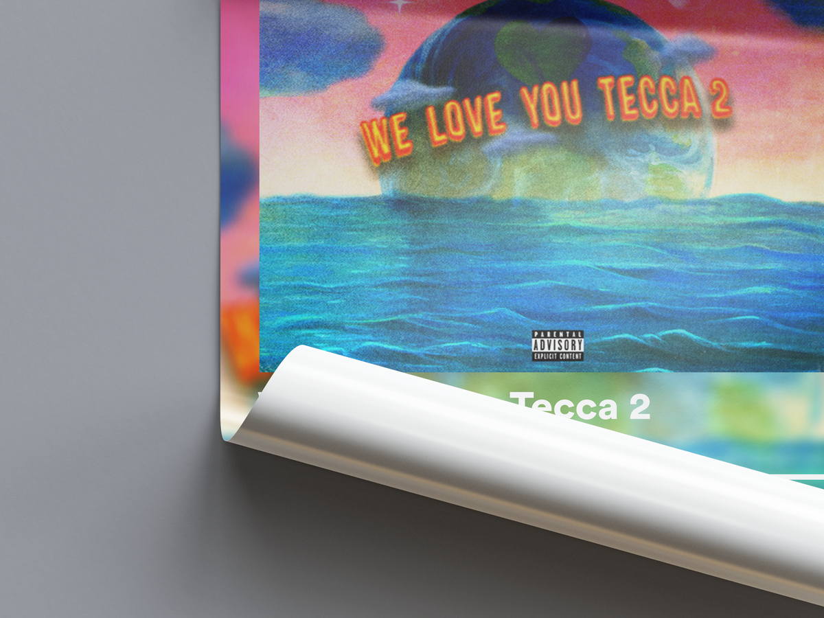 Lil Tecca 'We Love You Tecca 2' Album Poster - Posters, Prints & Wall Art | HYPE Posters