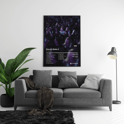 Lil Uzi Vert 'Eternal Atake 2' Album Poster - Posters, Prints & Wall Art | HYPE Posters