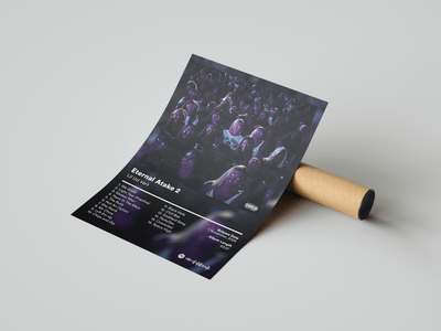 Lil Uzi Vert 'Eternal Atake 2' Album Poster - Posters, Prints & Wall Art | HYPE Posters