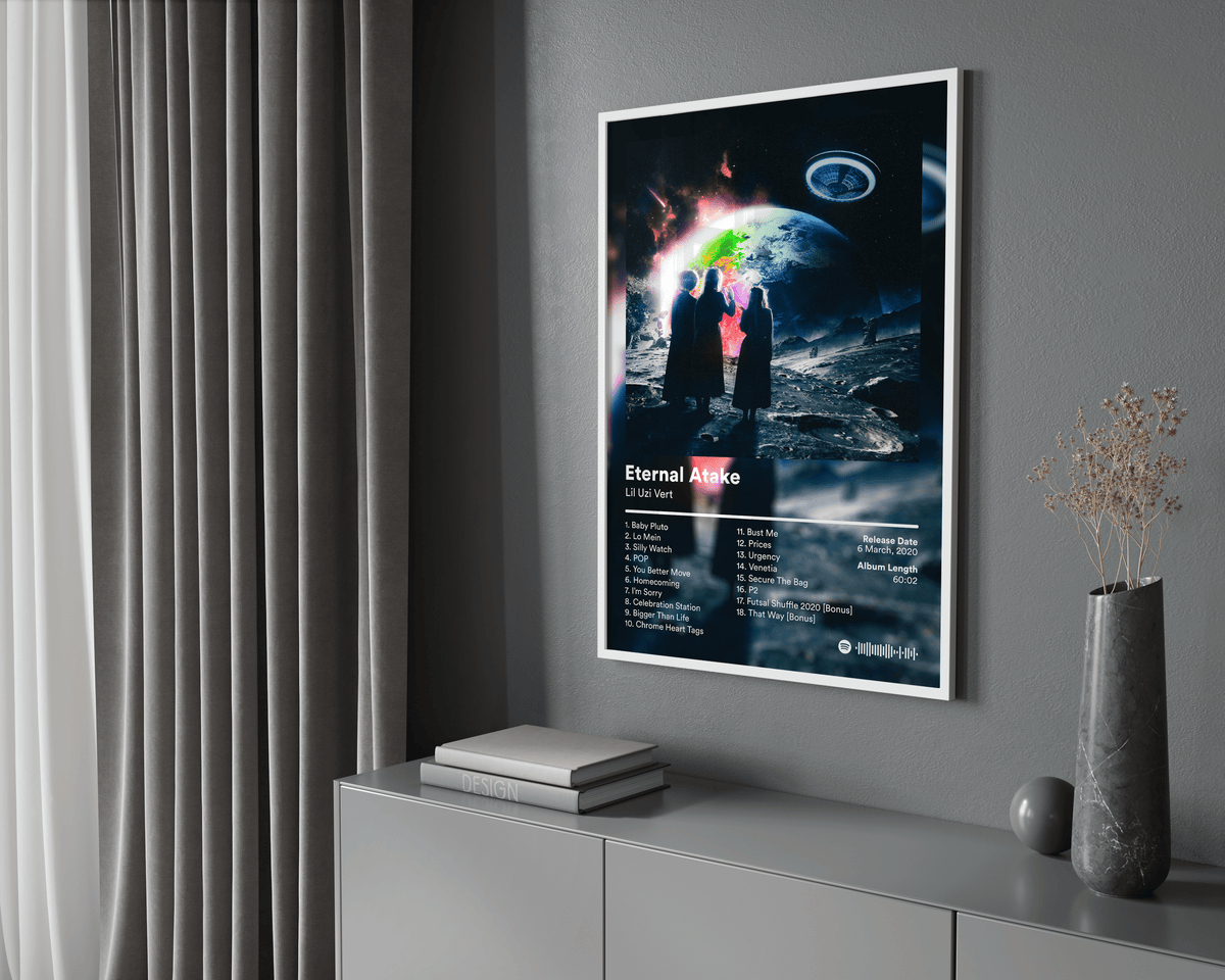 Lil Uzi Vert 'Eternal Atake' Album Poster - Posters, Prints & Wall Art | HYPE Posters