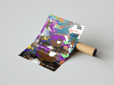 Lil Uzi Vert 'Vs. The World' Album Poster - Posters, Prints & Wall Art | HYPE Posters