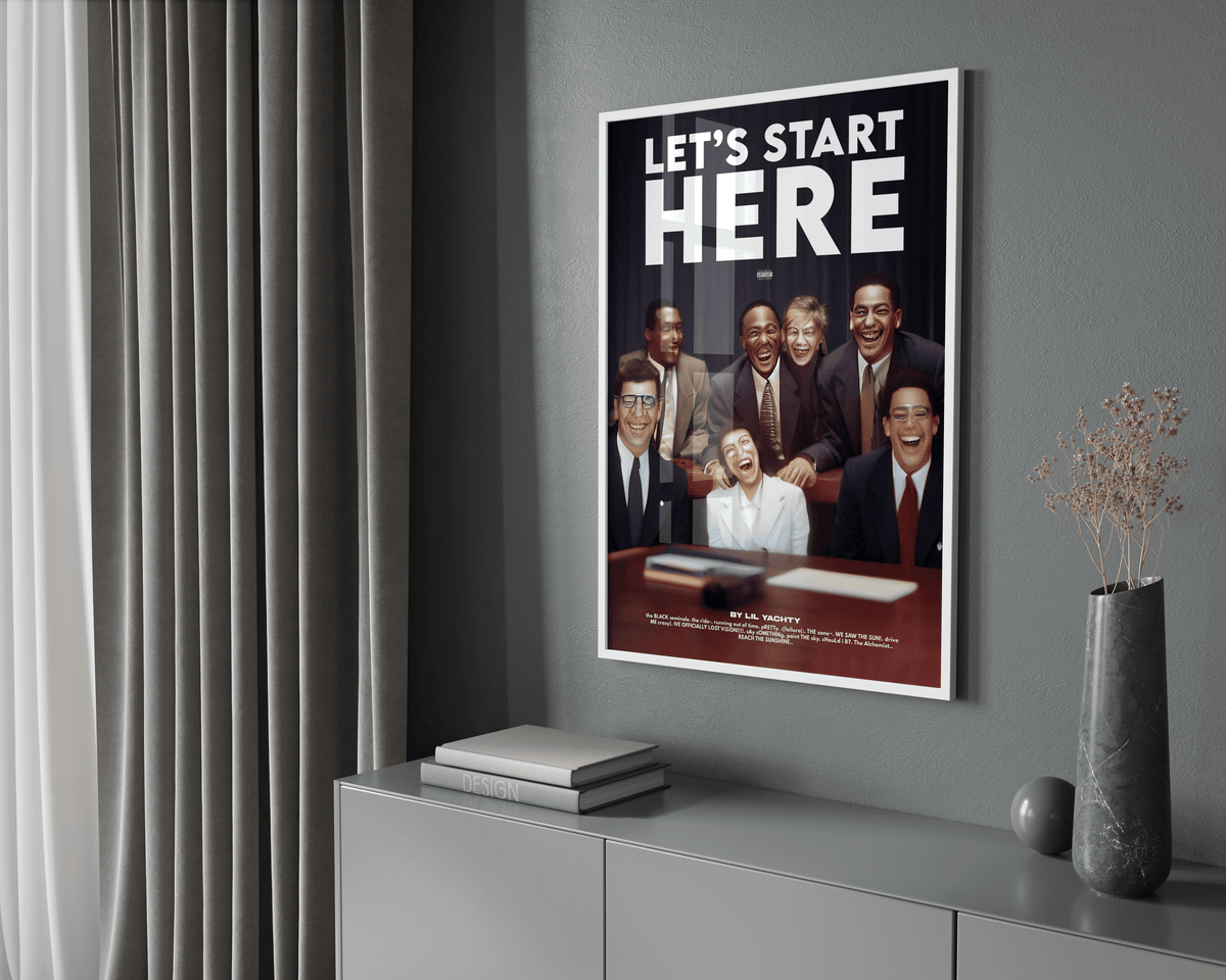 Lil Yachty 'Lets Start Here' Poster - Posters, Prints & Wall Art | HYPE Posters