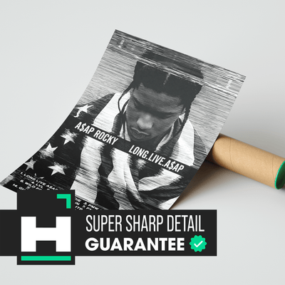 Long Live A$ap Poster - Posters, Prints & Wall Art | HYPE Posters