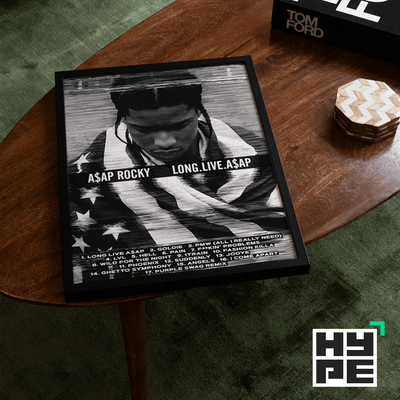 Long Live A$ap Poster - Posters, Prints & Wall Art | HYPE Posters