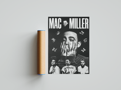 Mac Miller 'Dynasty' Poster - Posters, Prints & Wall Art | HYPE Posters