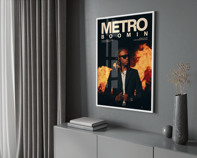 Metro Boomin 'Heroes & Villains' Poster - Posters, Prints & Wall Art | HYPE Posters