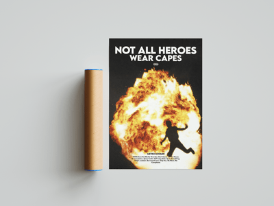 Metro Boomin 'Not All Heroes Wear Capes' Poster - Posters, Prints & Wall Art | HYPE Posters