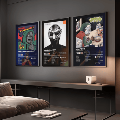 MF DOOM Album Poster Set - Posters, Prints & Wall Art | HYPE Posters