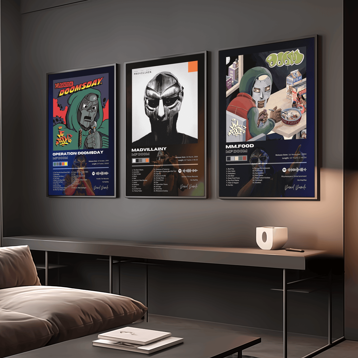 MF DOOM Album Poster Set - Posters, Prints & Wall Art | HYPE Posters