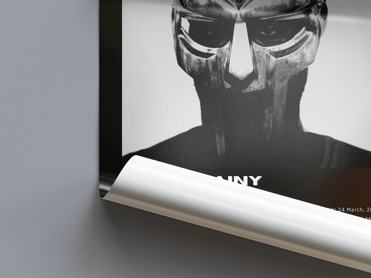 MF DOOM 'Madvillainy' Album Poster - Posters, Prints & Wall Art | HYPE Posters