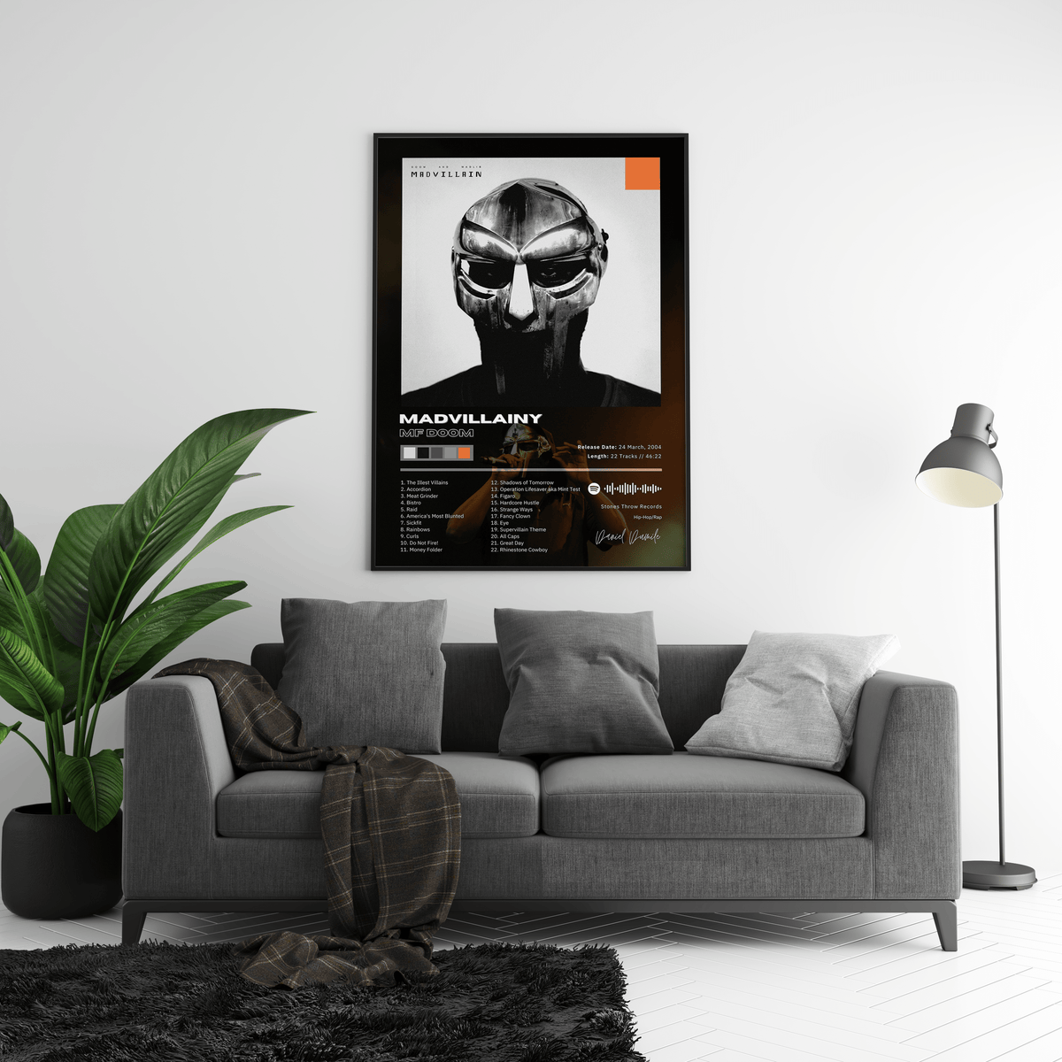 MF DOOM 'Madvillainy' Album Poster - Posters, Prints & Wall Art | HYPE Posters