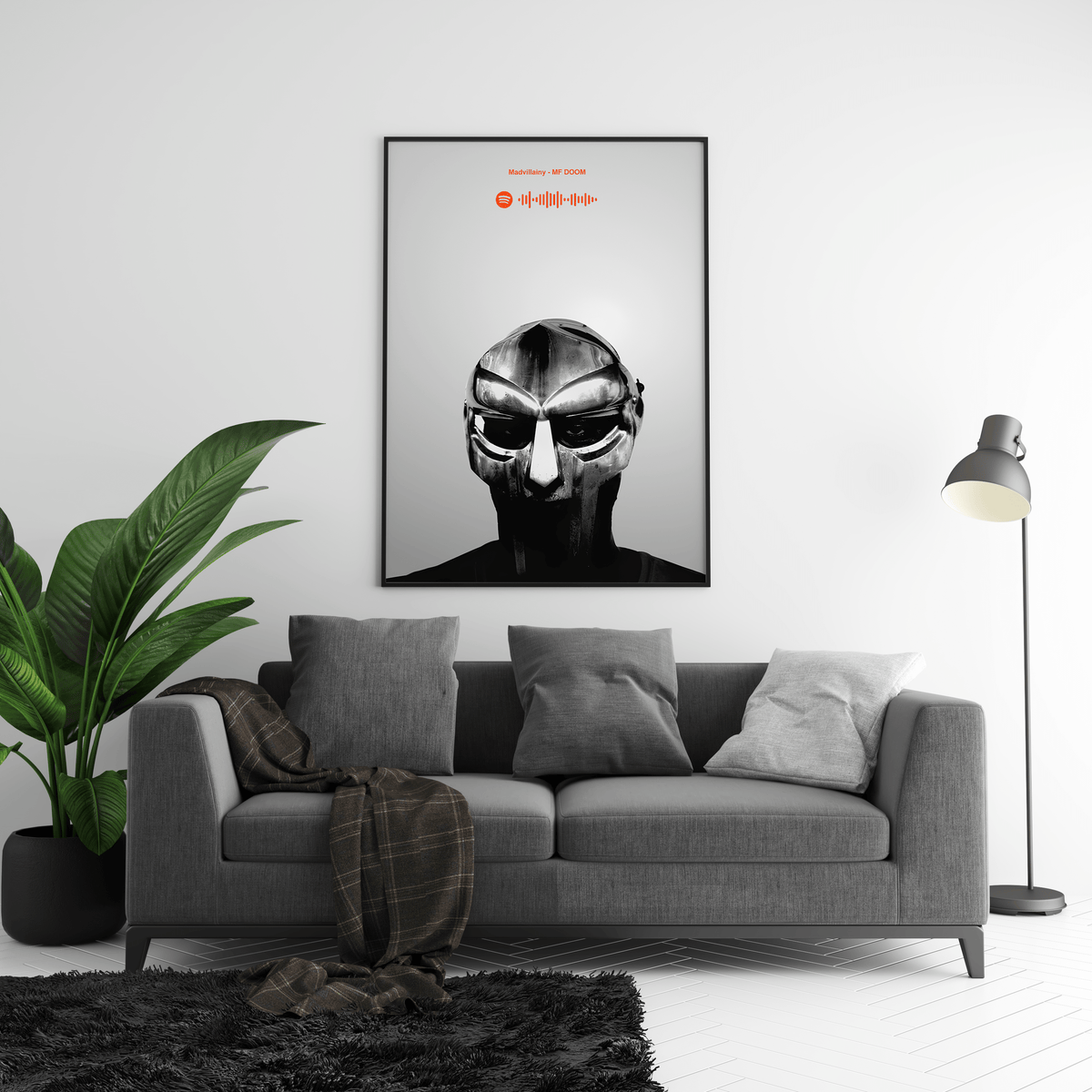 MF DOOM 'Madvillainy' Spotify Poster - Posters, Prints & Wall Art | HYPE Posters