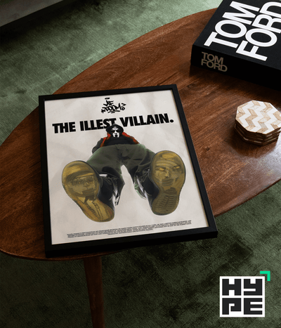 MF Doom 'The Illest Villain' Poster - Posters, Prints & Wall Art | HYPE Posters