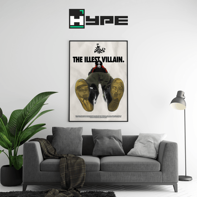 MF Doom 'The Illest Villain' Poster - Posters, Prints & Wall Art | HYPE Posters
