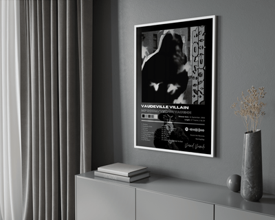 MF DOOM 'Vaudeville Villain' Album Poster - Posters, Prints & Wall Art | HYPE Posters