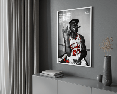 Michael Jordan Vintage Trophy Poster - Posters, Prints & Wall Art | HYPE Posters