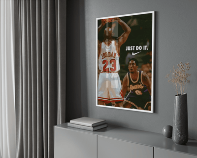 Michael Jordan X Kobe 'Mamba' Poster - Posters, Prints & Wall Art | HYPE Posters