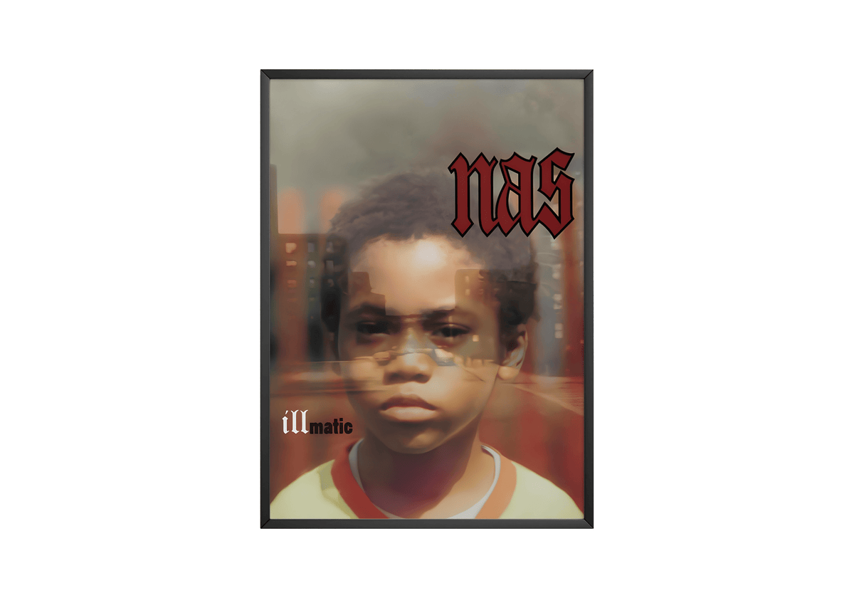 Nas 'Illmatic' Classic Poster - Posters, Prints & Wall Art | HYPE Posters