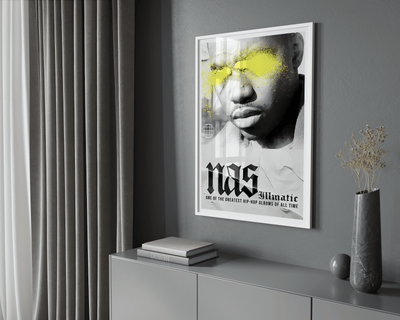 Nas - Illmatic Eyes Poster - Posters, Prints & Wall Art | HYPE Posters