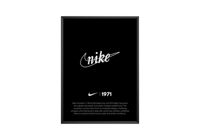 Nike 1971 Poster - Posters, Prints & Wall Art | HYPE Posters