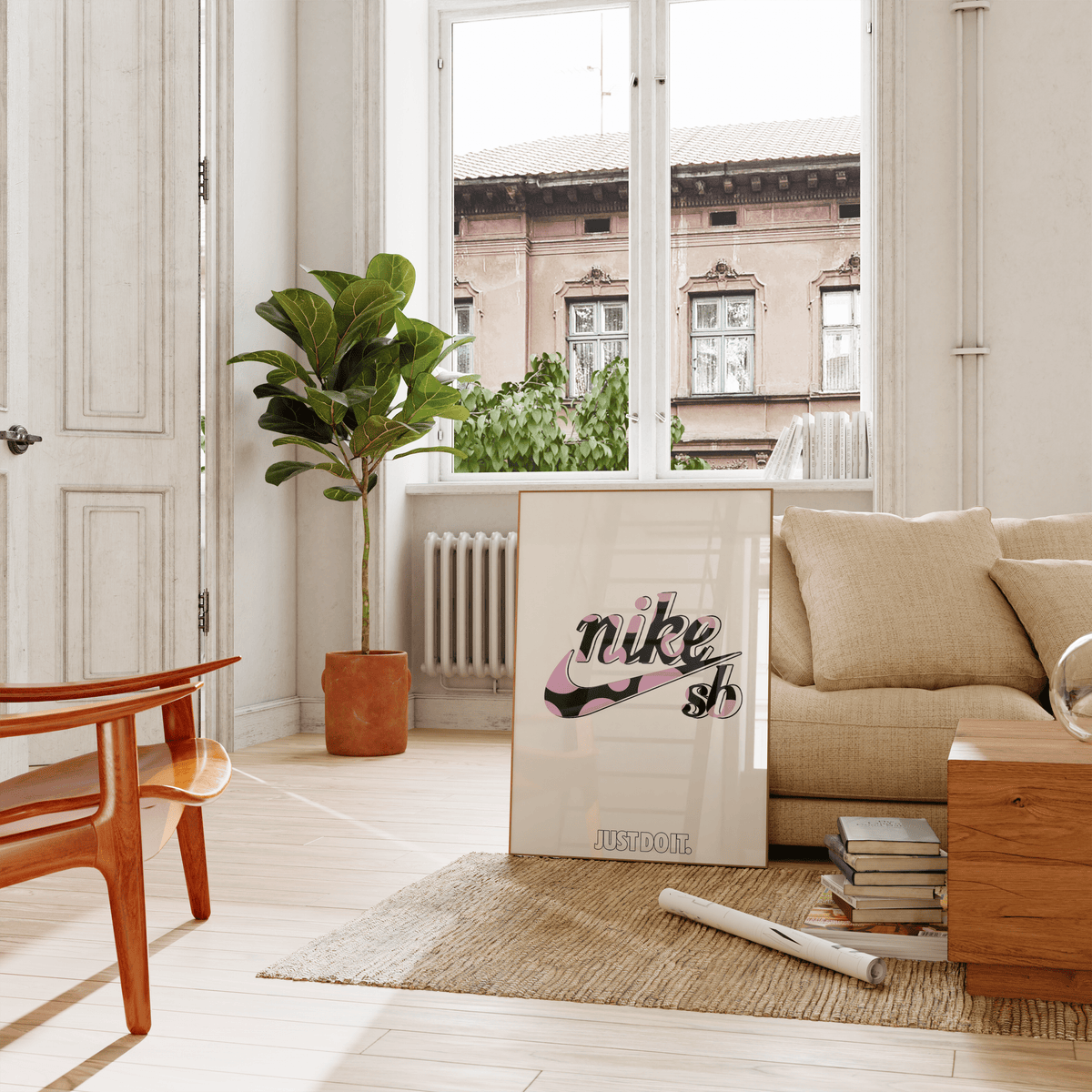 Nike Pink Sneaker Poster Set - Posters, Prints & Wall Art | HYPE Posters