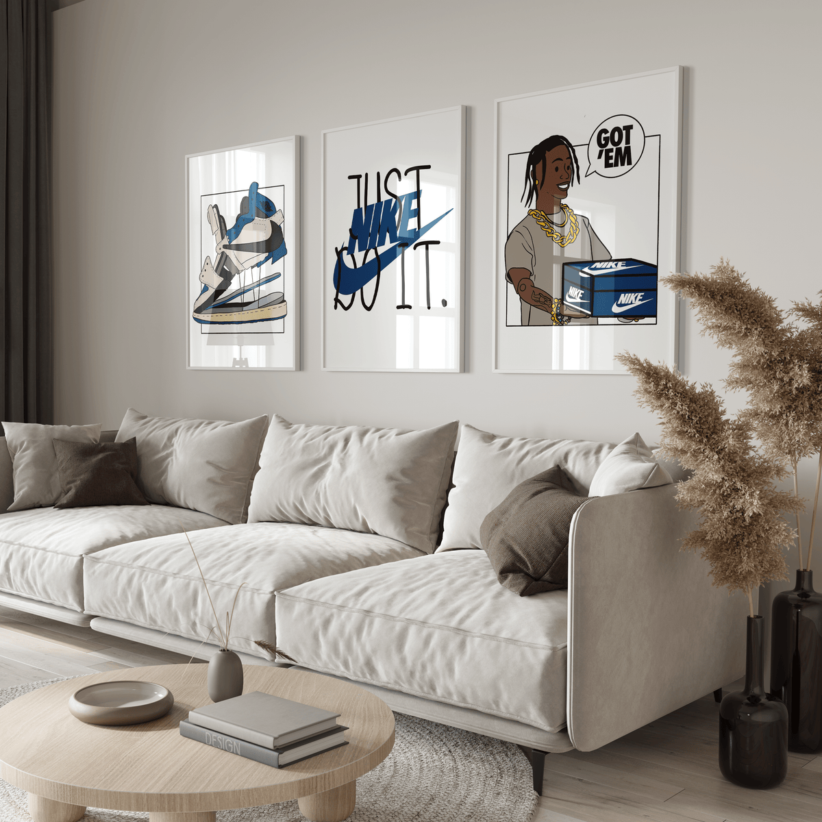 Nike x Travis Scott Sneaker Poster Set - Posters, Prints & Wall Art | HYPE Posters