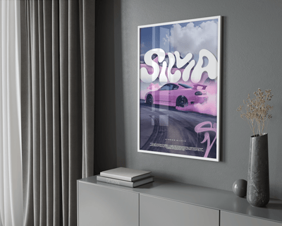 Nissan Silvia Poster - Posters, Prints & Wall Art | HYPE Posters