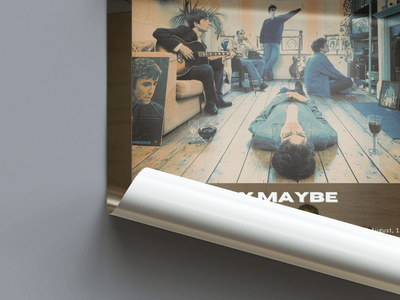 Oasis 'Definitely Maybe' Album Poster - Posters, Prints & Wall Art | HYPE Posters