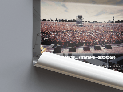 Oasis 'Time Flies...1994-2009' Album Poster - Posters, Prints & Wall Art | HYPE Posters