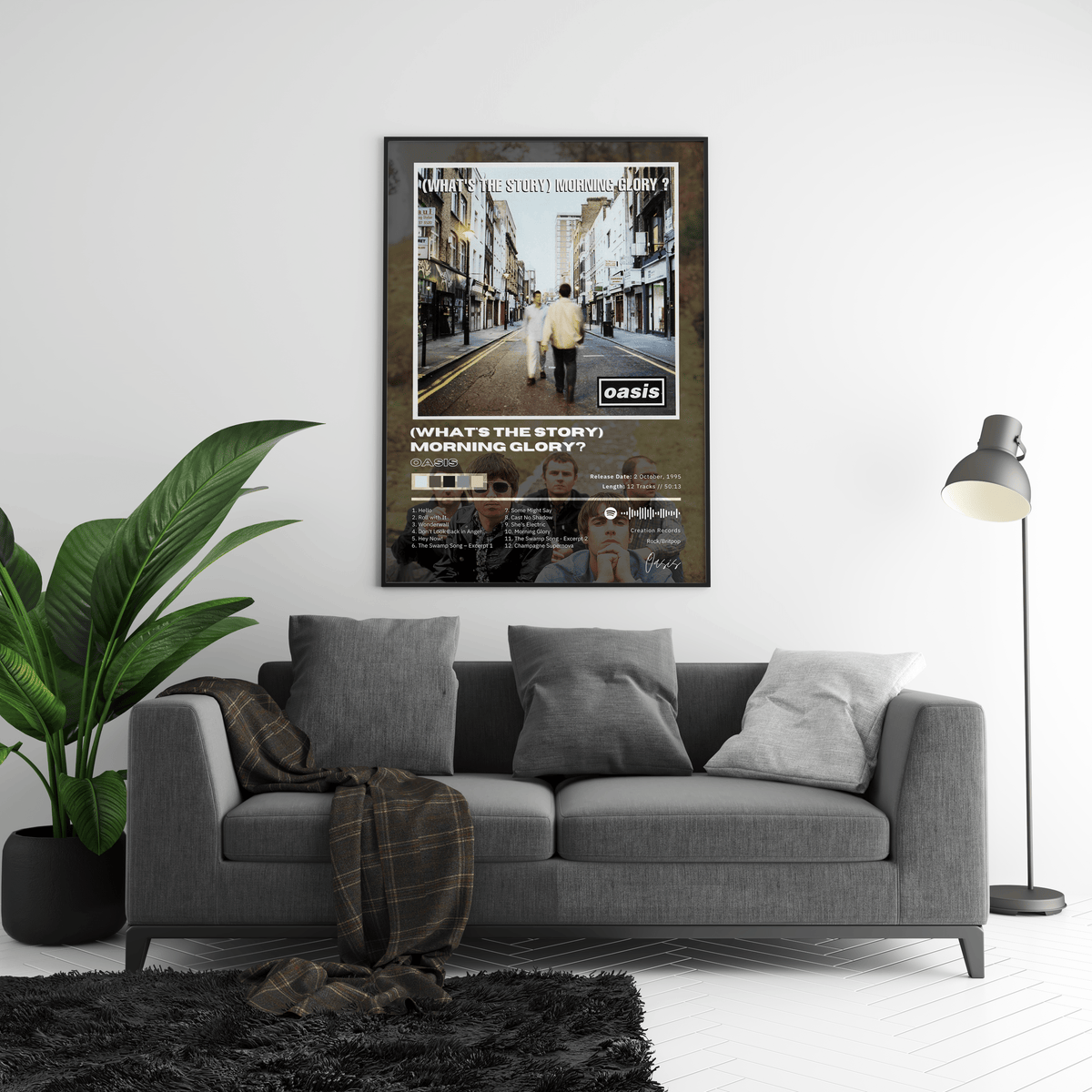 Oasis '(What's The Story) Morning Glory?' Album Poster - Posters, Prints & Wall Art | HYPE Posters