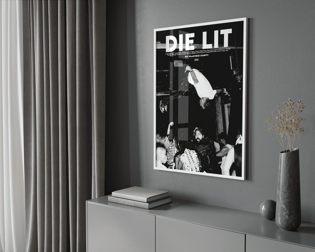 Playboi Carti 'Die Lit' Poster - Posters, Prints & Wall Art | HYPE Posters