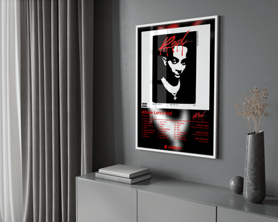 Playboi Carti - "Whole Lotta Red" Album Poster - Posters, Prints & Wall Art | HYPE Posters