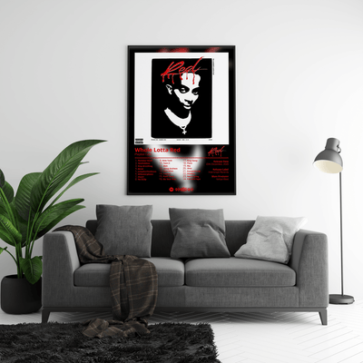 Playboi Carti - "Whole Lotta Red" Album Poster - Posters, Prints & Wall Art | HYPE Posters