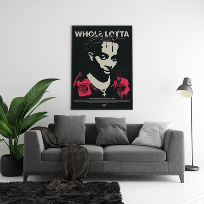 Playboi Carti 'Whole Lotta Red' Poster - Posters, Prints & Wall Art | HYPE Posters