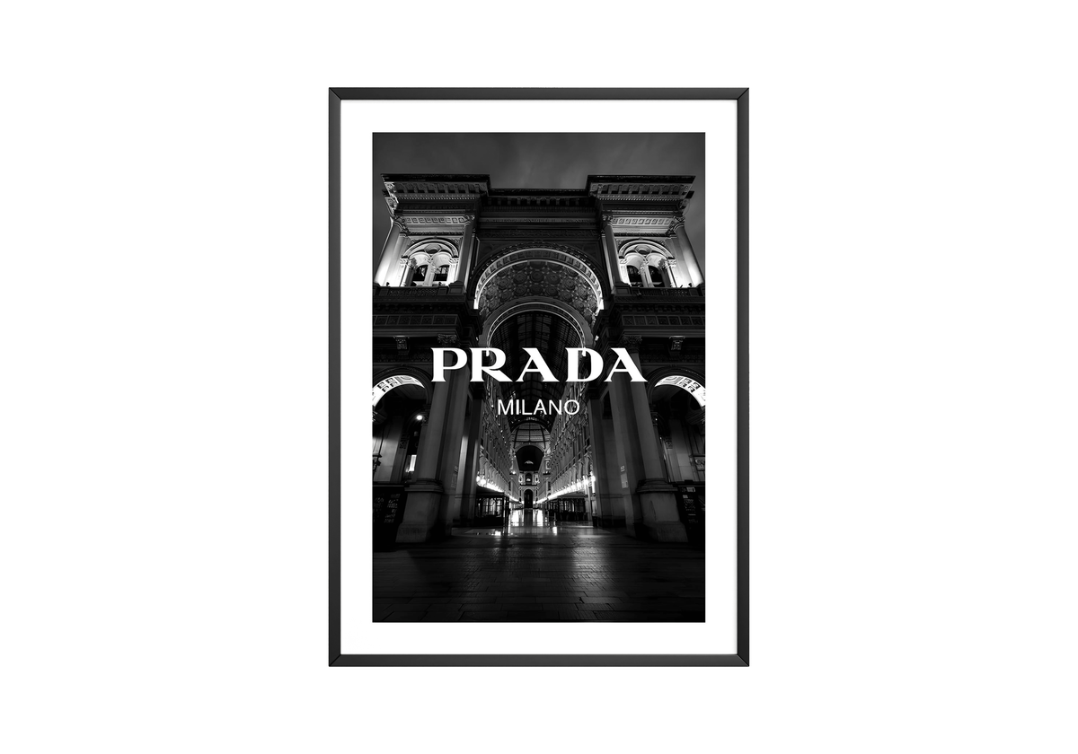 Prada Milano Poster - Posters, Prints & Wall Art | HYPE Posters