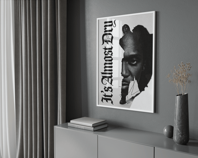 Pusha T 'Almost Dry' Poster - Posters, Prints & Wall Art | HYPE Posters