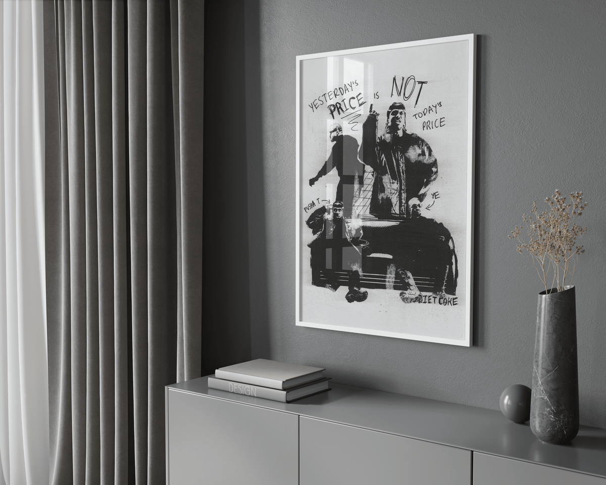 Pusha T 'Diet Coke' Poster - Posters, Prints & Wall Art | HYPE Posters