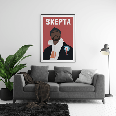 Skepta - Minimalist Poster - Posters, Prints & Wall Art | HYPE Posters